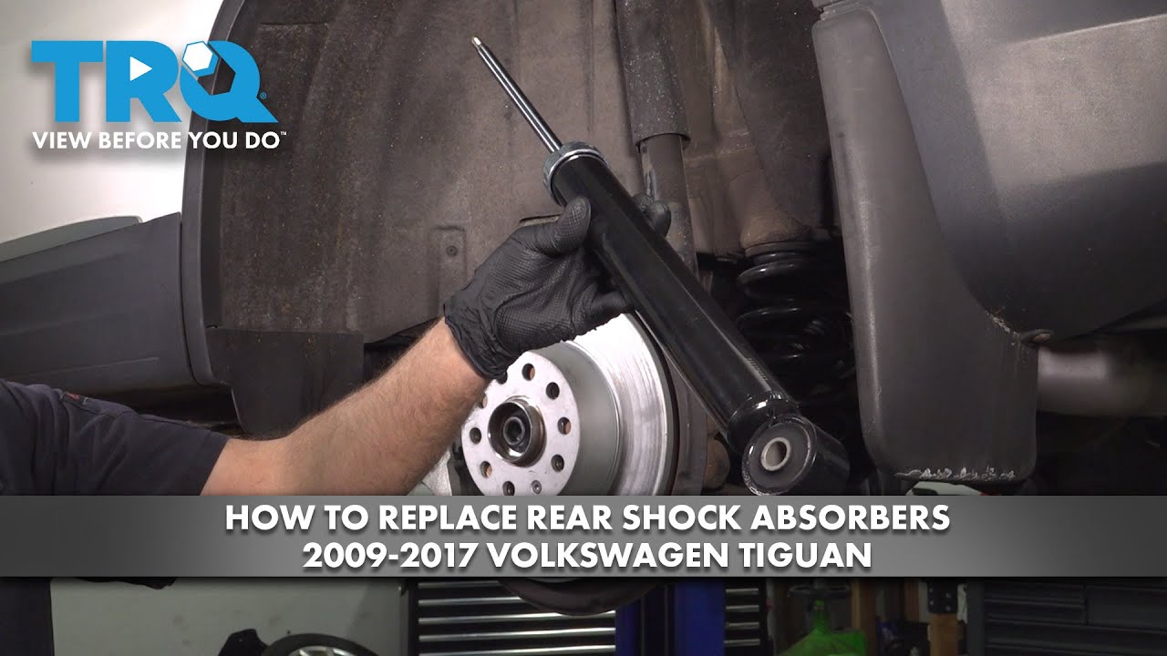 How to Replace Rear Shock Absorbers 2009-2017 Volkswagen Tiguan
