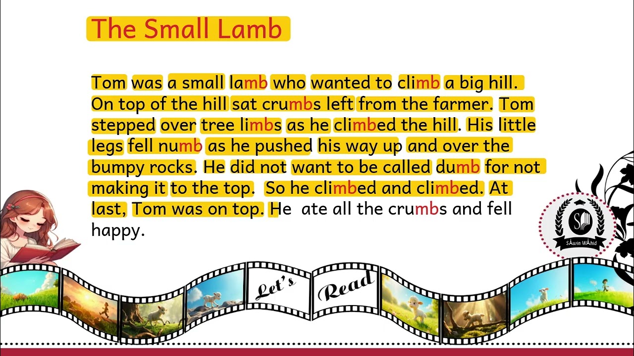 Digraph | mb sound with a story / Fun & Easy Videos for Kids with examples and practice