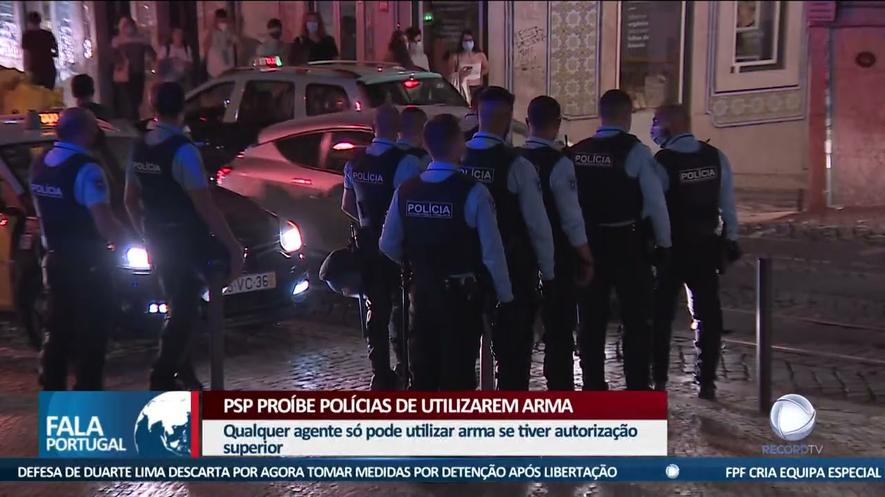 PSP proíbe polícias de utilizarem arma