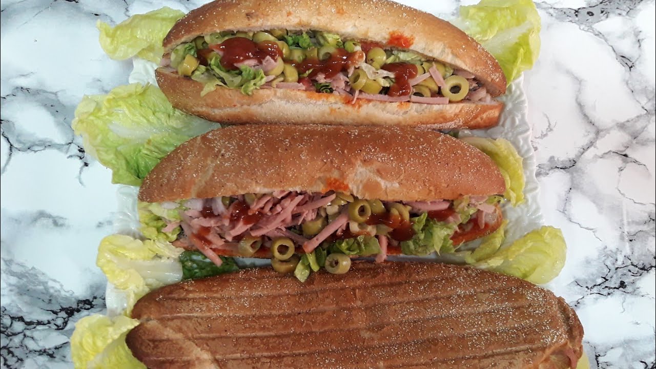 سندويش الطون والحرور الغني عن التعريف 100%مغربي😍