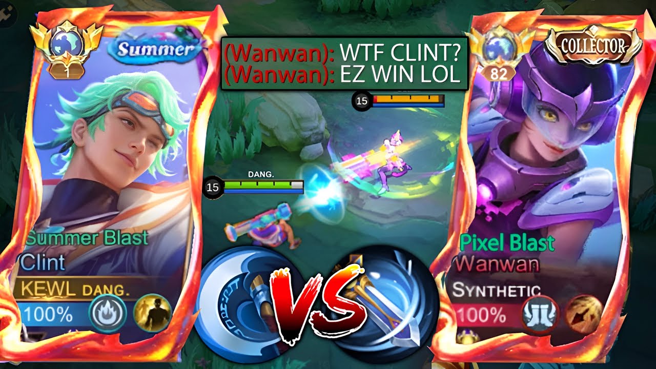 CLINT VS TOP 1 GLOBAL WANWAN TRASHTALKER🔥 | ONE OF THE HARDEST RANKED GAME! (WHO WILL WIN?)