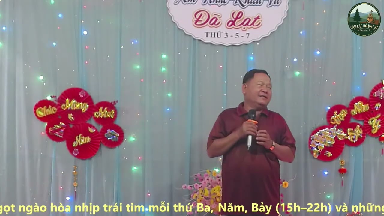 CK - CÁNH BUỒN CHUYỂN BẾN / TRẦN DƯ - TRÌNH BÀY TẠI CLB CÀ PHÊ DALAT 16-2-2026