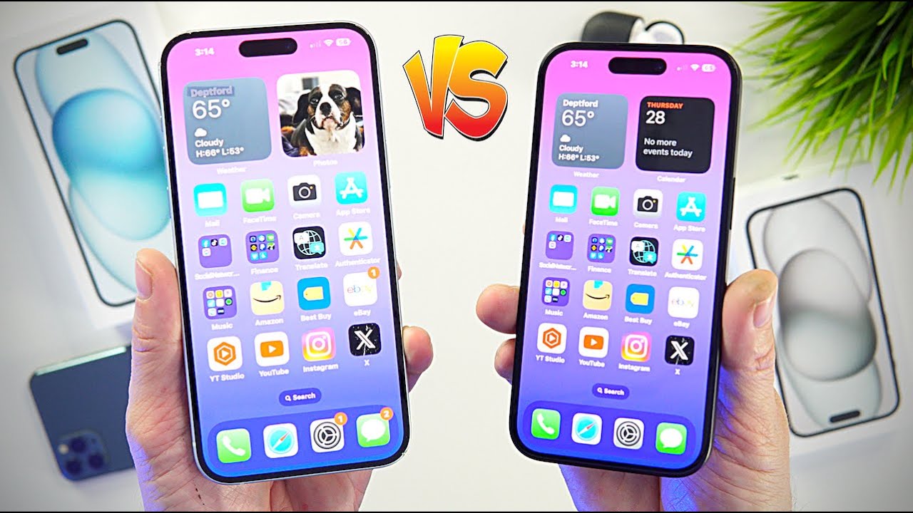 iPhone 15 Plus против iPhone 15 — какой iPhone вам купить???