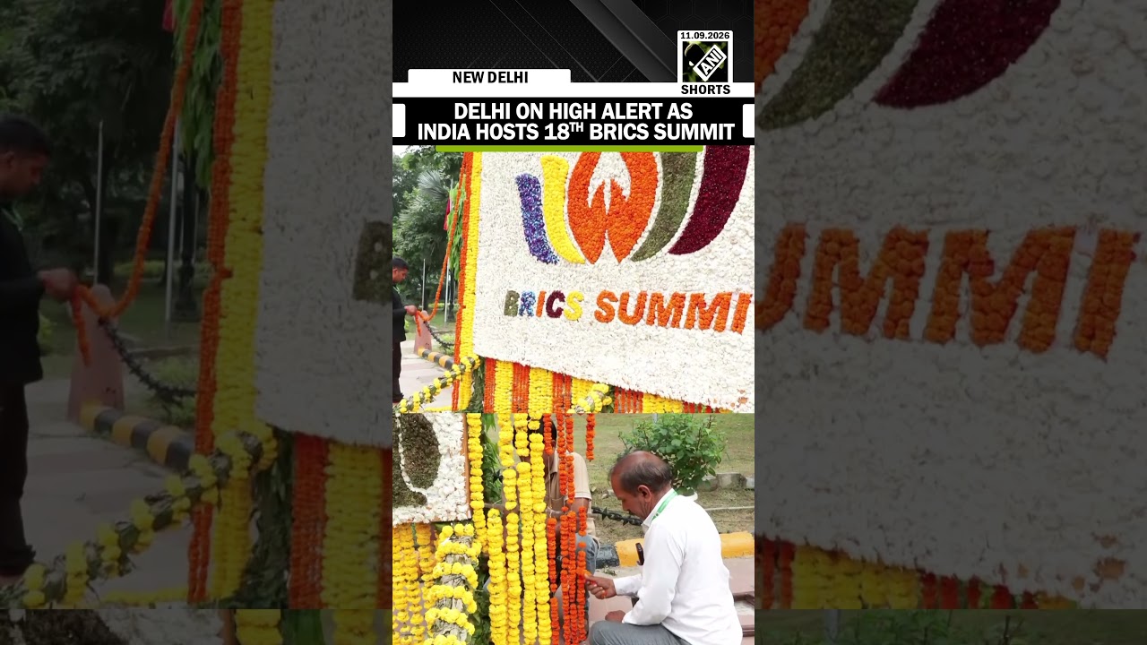 Security heightened across national capital ahead of 18th BRICS Summit