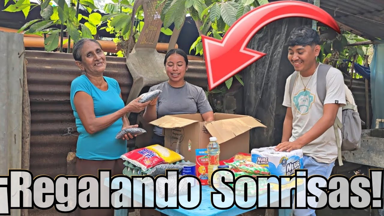 Regalando Sonrisas Y Alimentando Familias Todo Esto Pa Doña Lucia🙏🥳