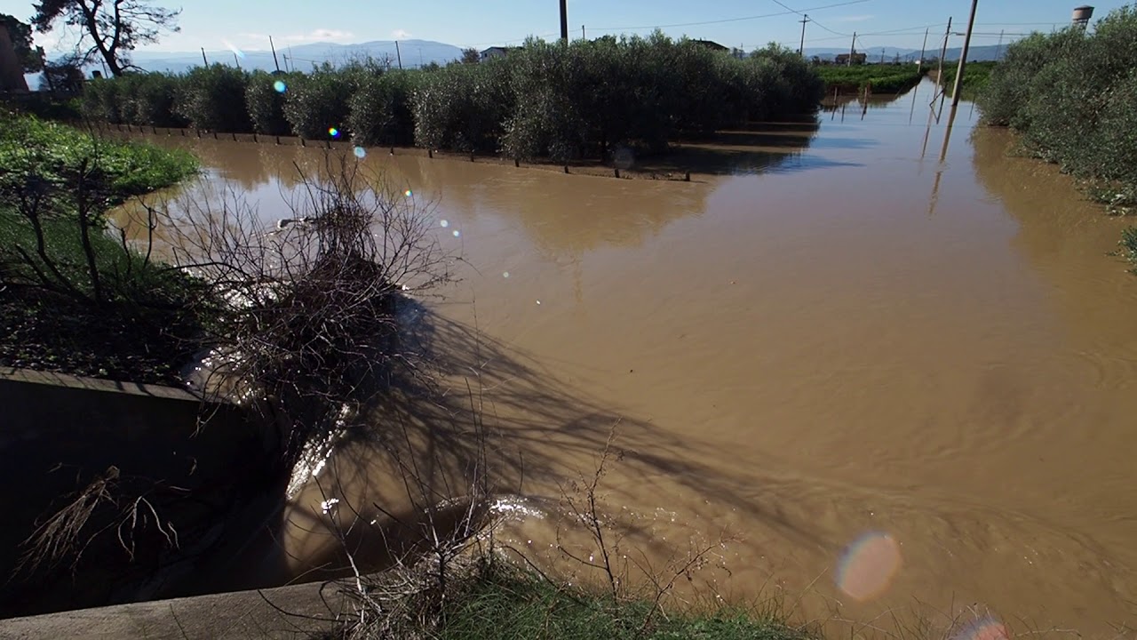 Esondazione fiume Crati in Calabria 28/11/2018 (2)