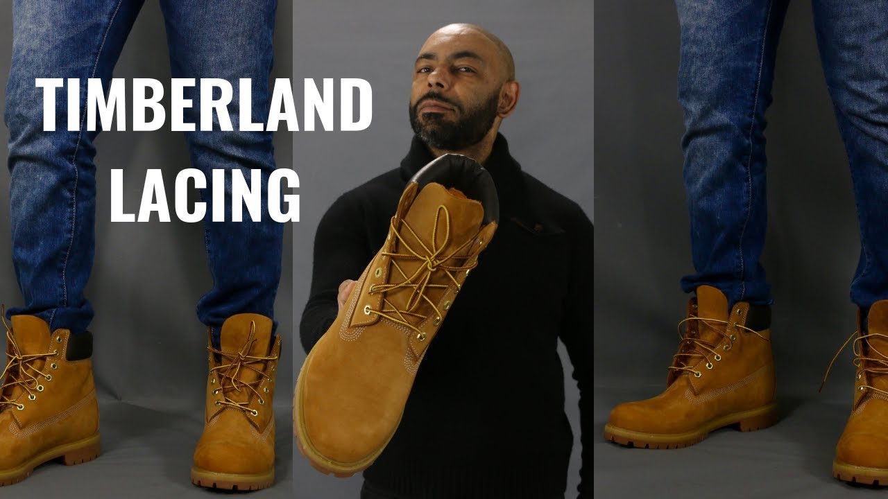 Как шнуровать ботинки Timberland