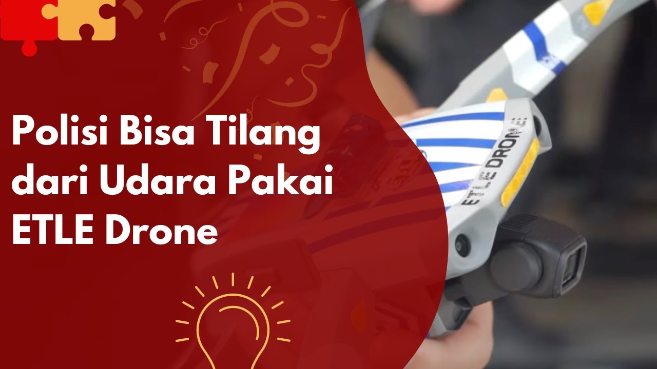 Polisi Bisa Tilang Pakai ETLE Drone