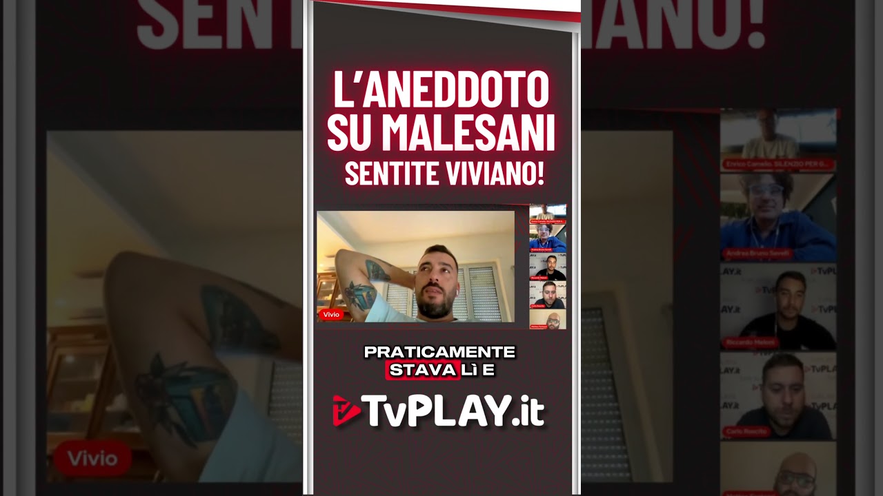 MALESANI AL BOLOGNA | VIVIANO racconta il divertente aneddoto sul MIRACOLO SALVEZZA 😂❤️💙