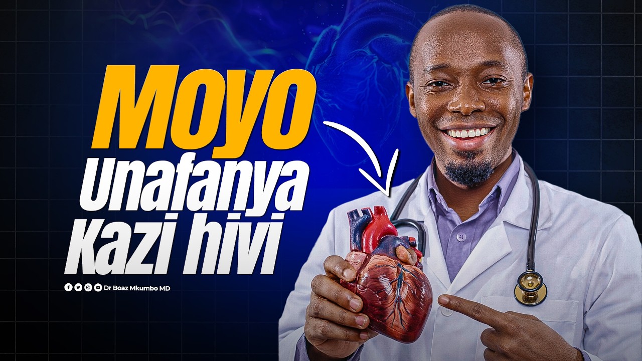 Moyo unafanya Kazi hivi.