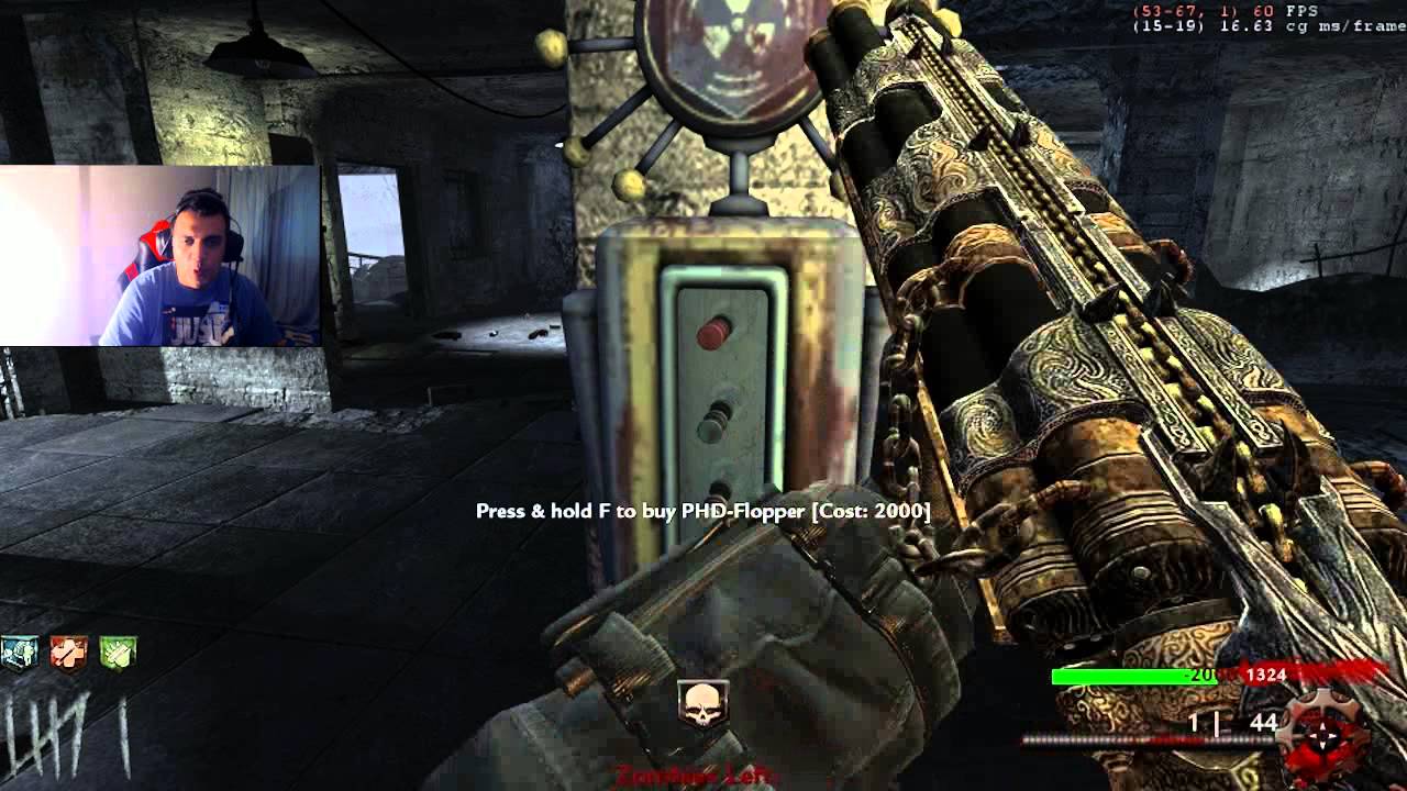 Custom Map Zombie #60 : L'arme dragon en Or !!! + Roquette Black Ops 1 !!!