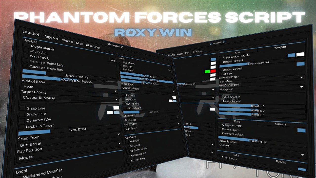 BEST FREE Phantom Forces Script (Legitbot + Ragebot, Silent Aim, ESP) 2026 Working!
