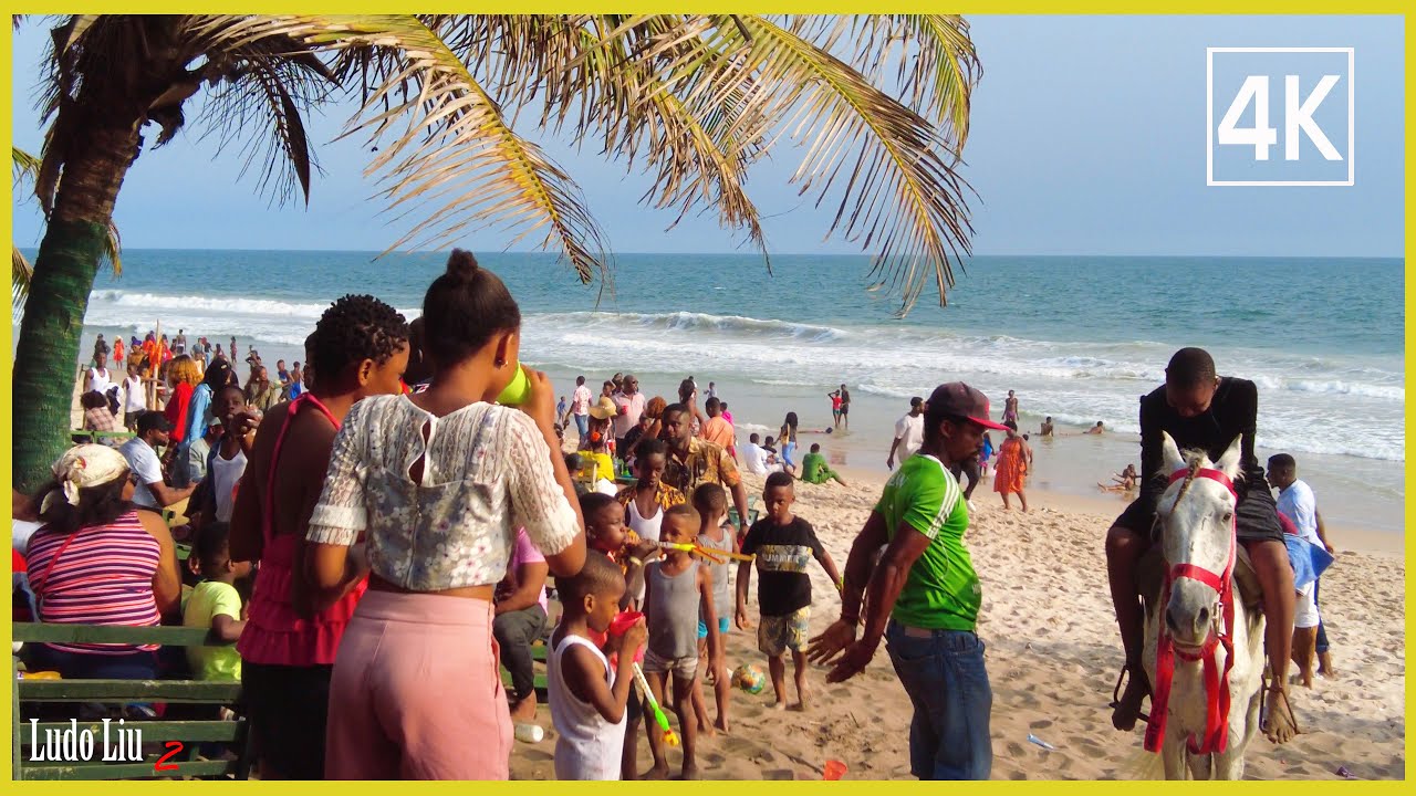 4k AFRICA - Experience the BEACH in NIGERIA - Immersive 4k travel