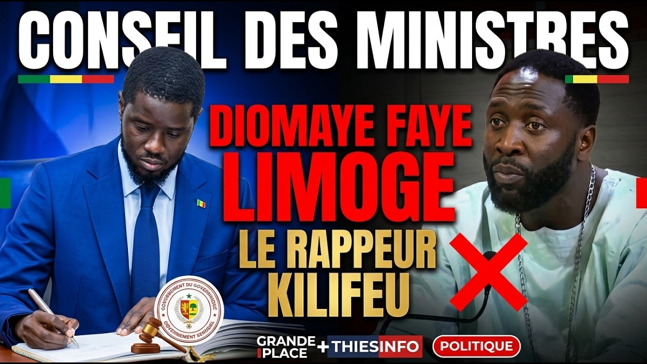 DIOMAYE LIMOGE KILIFEU. GRAND PLACE EN DIRECT