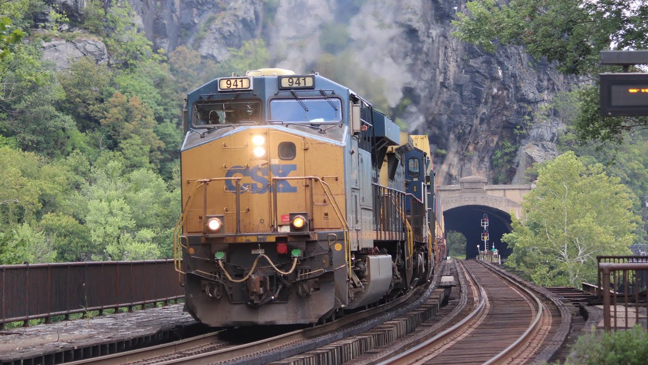Harpers Ferry, WV Railfanning 8/15 and 8/16/23