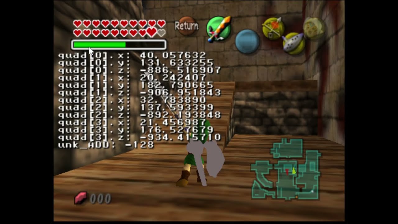 How Sword Extension Works in Ocarina of Time and Majora's Mask