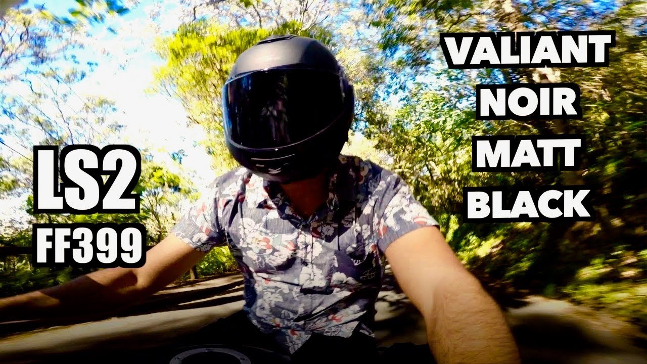UNBOXING THE LS2 FF399 VALIANT NOIR MATTE BLACK