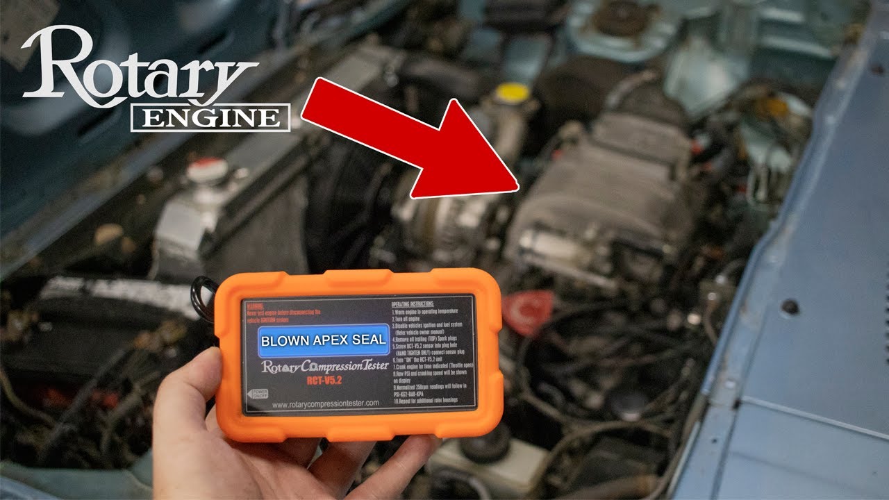 How To Compression Test A Rotary Engine (With AND Without A Compression Tester!)
