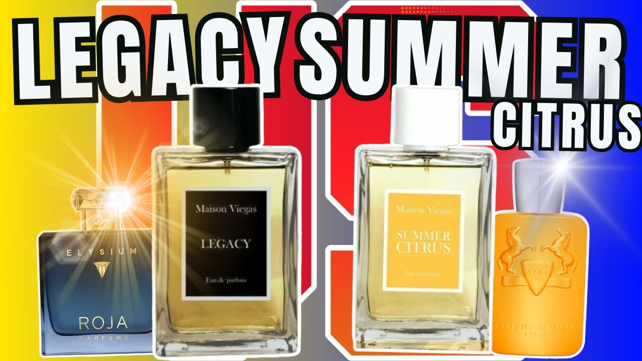 Legacy ou Summer Citrus? Comparando Os Cítricos Amadeirados da Maison Viegas #perfumes #perfumorista