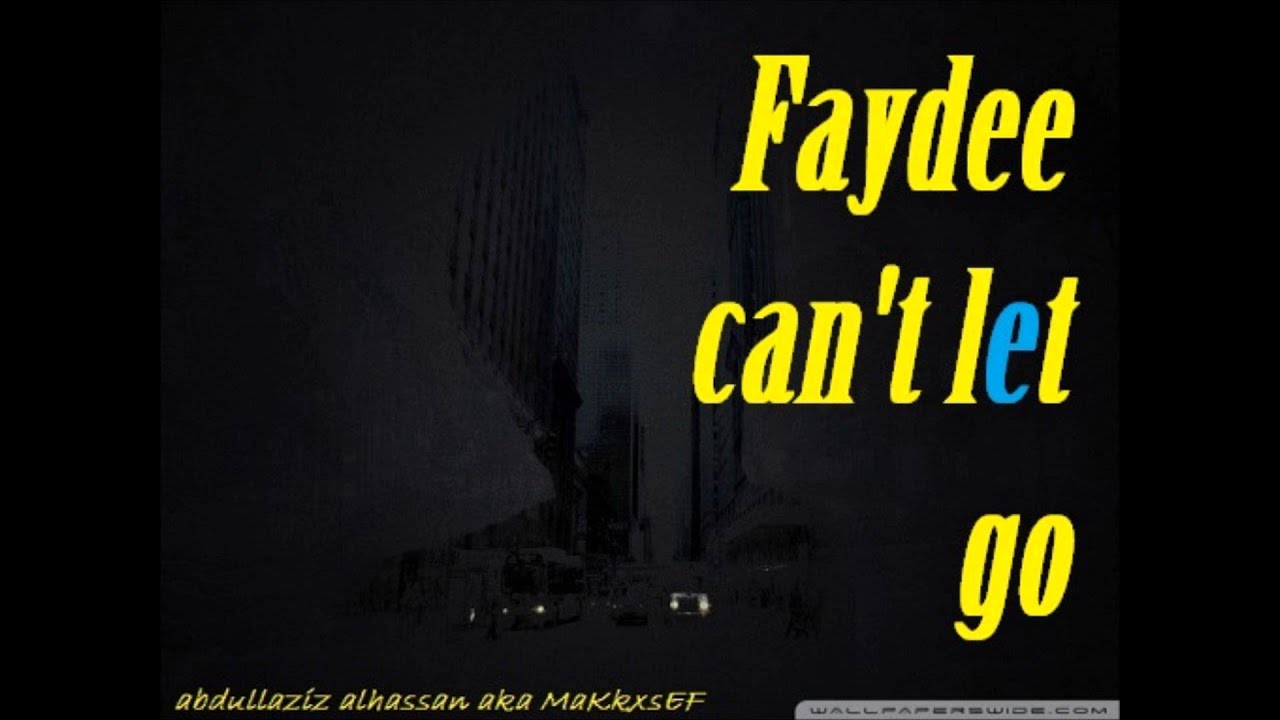 faydee can't let go acapella