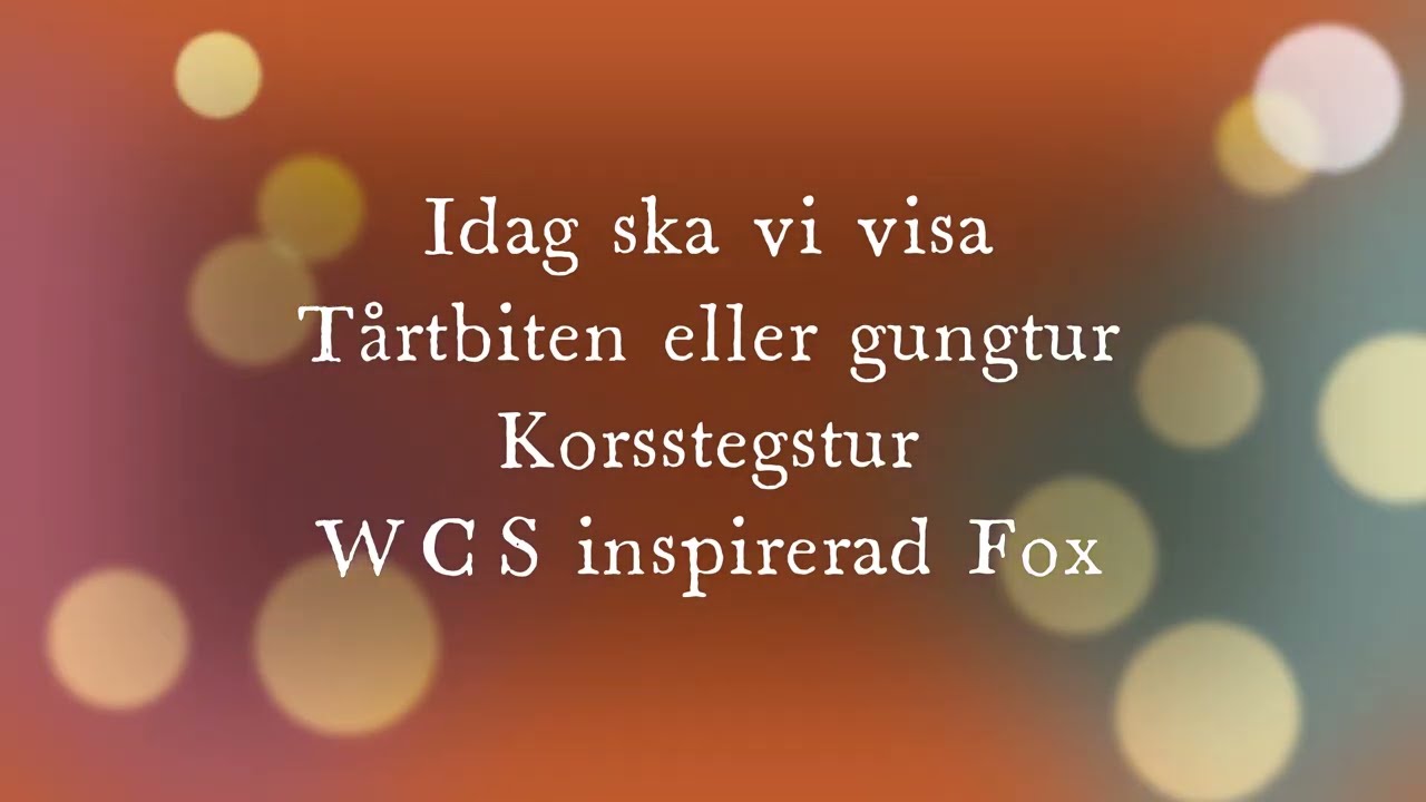Workshop - Fox på olika sätt