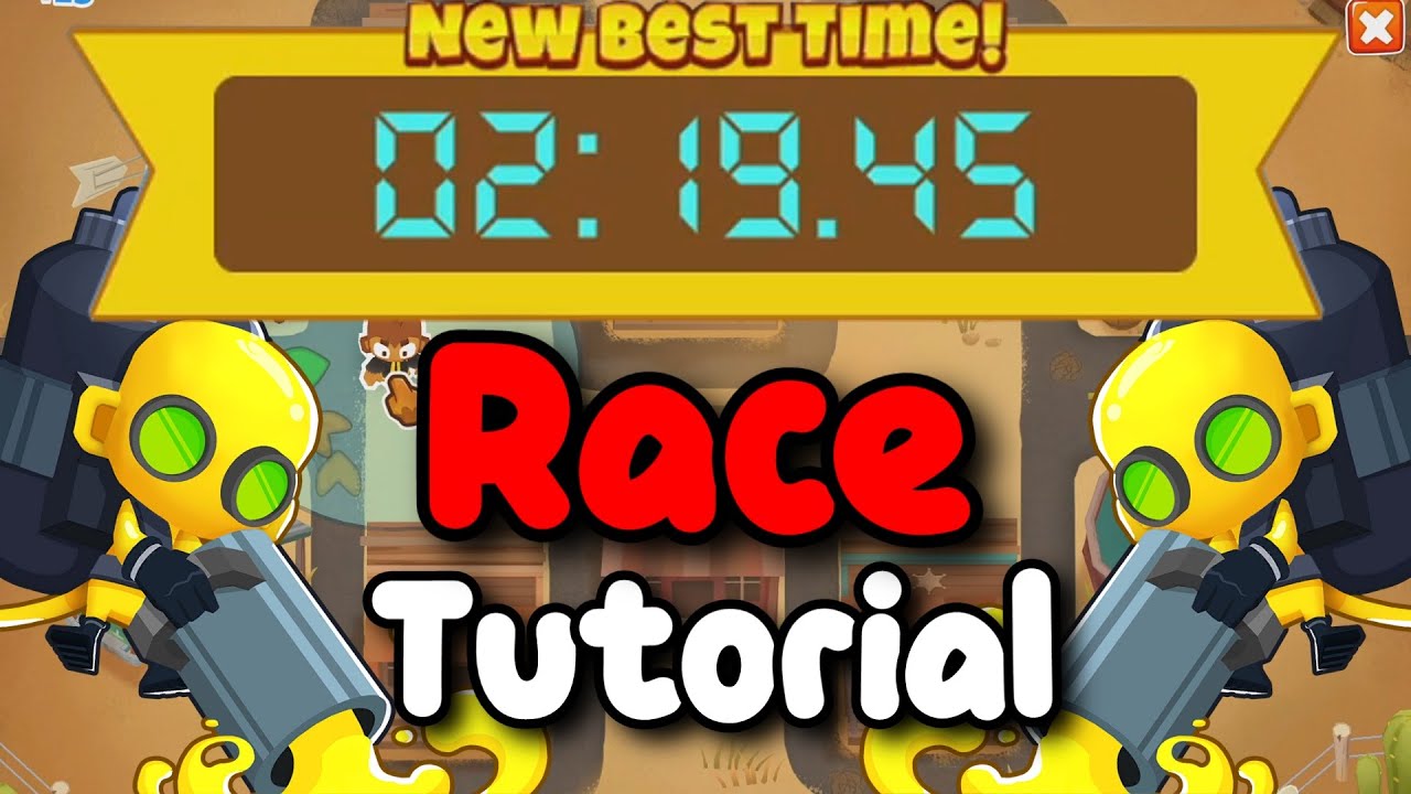 BTD6 Race Tutorial / guide |  Routine Road Check