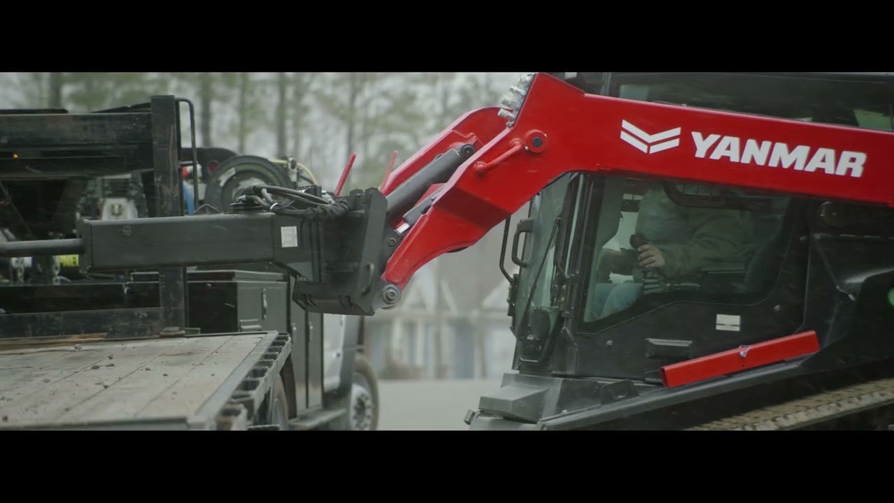 Yanmar TL100VS: новый сверхмощный компактный гусеничный погрузчик