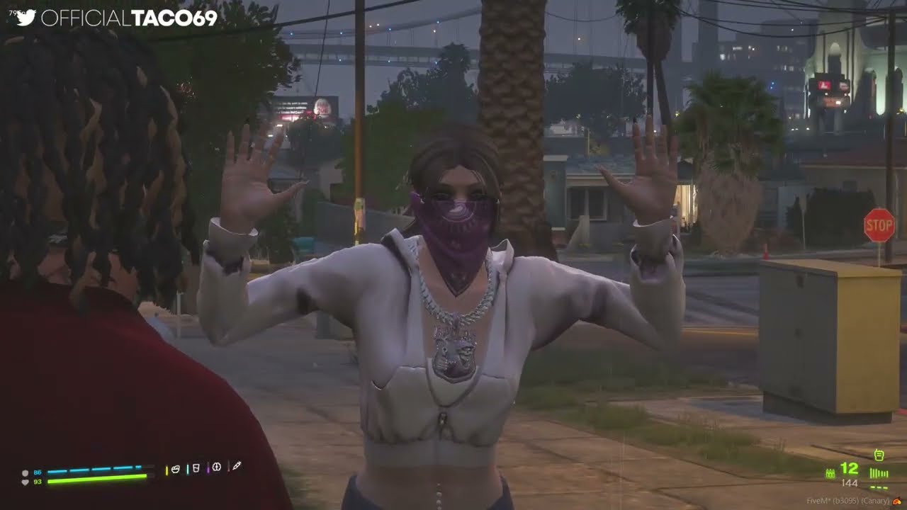 Ruby gets Robbed by Taco on ESB Block | Prodigy 2.6 | GTA | CG