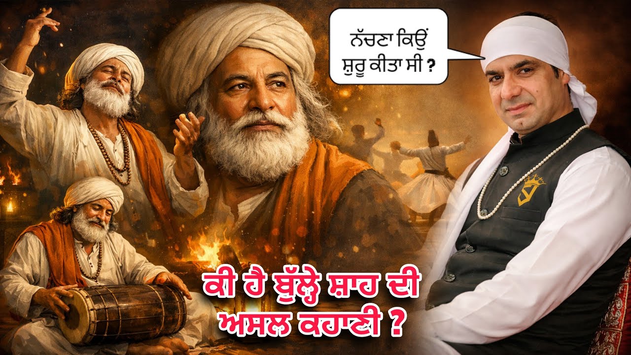 ਕੀ ਹੈ ਬੁੱਲ੍ਹੇ ਸ਼ਾਹ ਦੀ ਅਸਲ ਕਹਾਣੀ ? ਨੱਚਣਾ ਕਿਉੰ ਸ਼ੁਰੂ ਕੀਤਾ ਸੀ ? Satsang - Malik Sahib Jot Ji 🙏