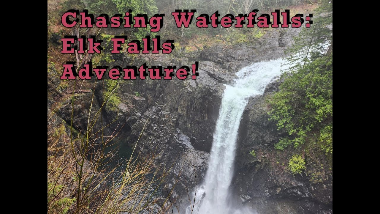 Iconic Elk Falls Hike, Campbell River, BC, Vancouver Island