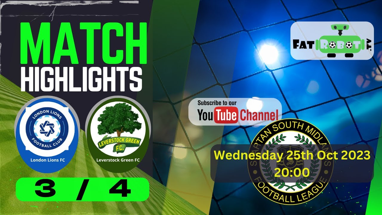 Highlights | London Lions FC v Leverstock Green FC, 25th October 2023
