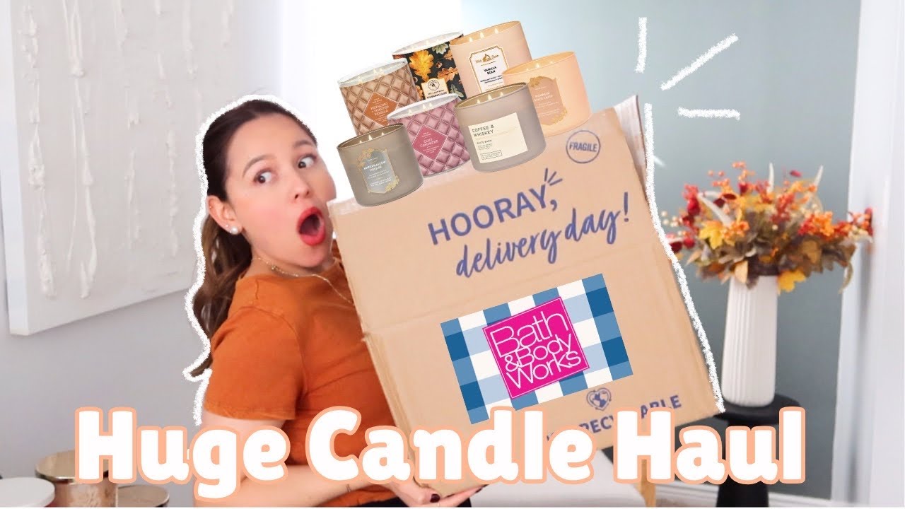 Bath and Body Works | Huge Candle Haul! | Candle Day | BBW | Candle Collection | Fall Haul | Sale