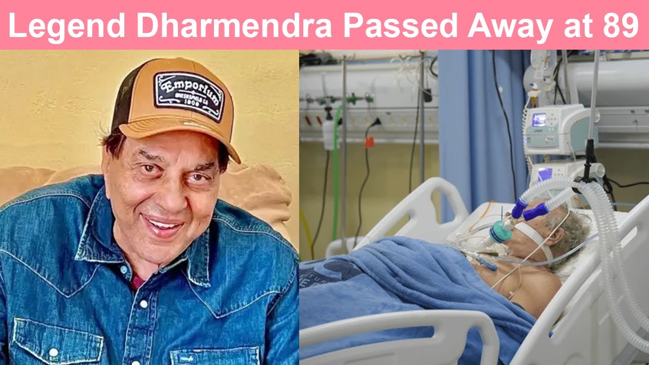 Bollywood Legend Dharmendra Passed Away at 89 😢😢😢