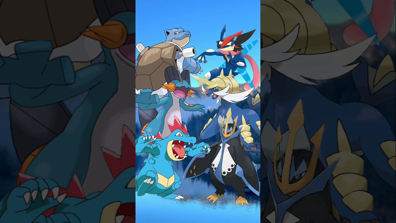 Water Type Starters Pokemon | Yes or No | #pokemon #shorts