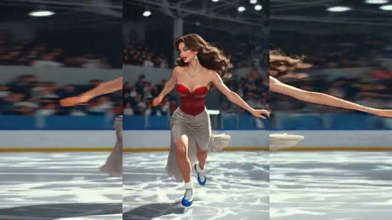 Ice skaters( A.I Art)