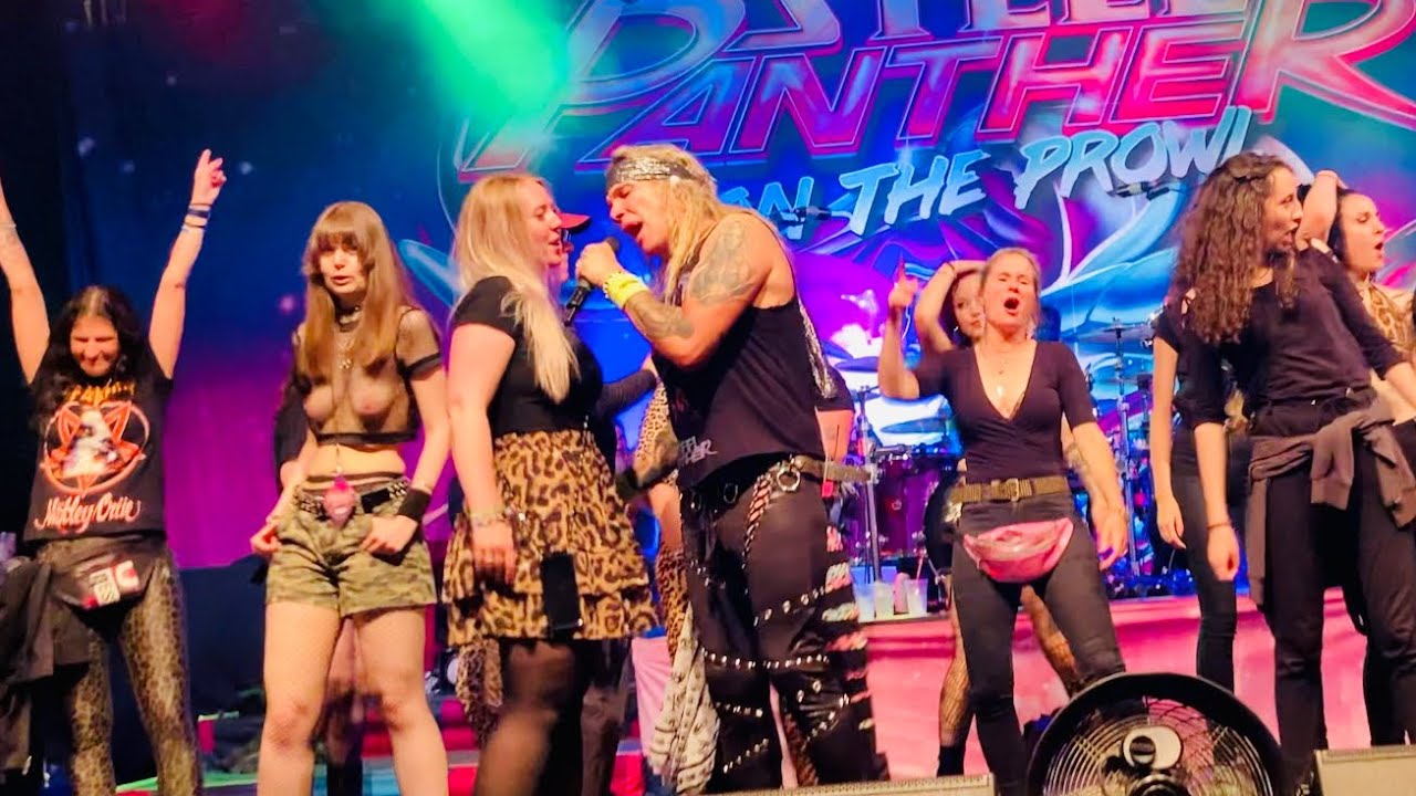 Steel Panther -17 Girls in a Row 2024 / on the prowl #live Frankfurt - Batschkapp Germany / Clean