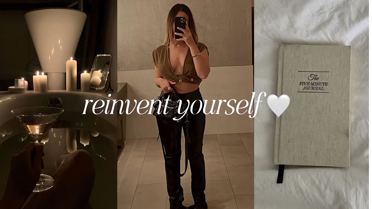 REINVENT YOURSELF&mdash; be unforgettable, get your power back, always look good and become HER! 🤍✨