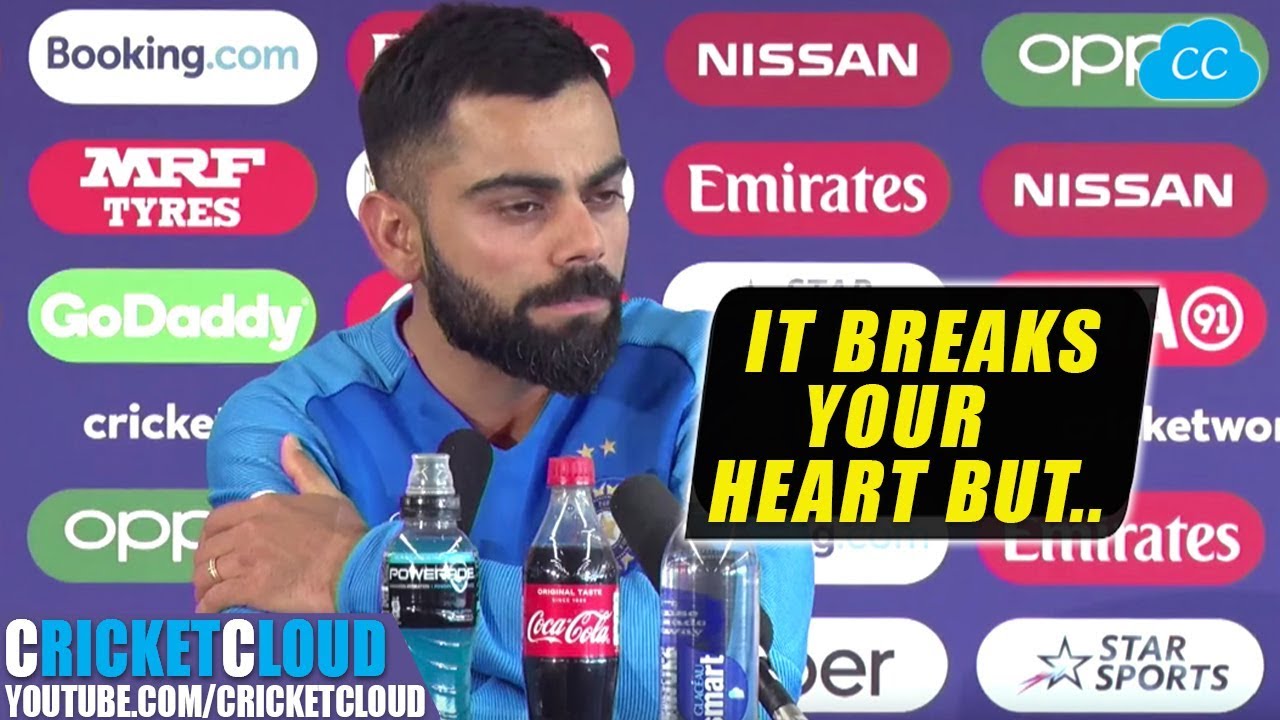 Virat Kohli: We're Sad but not Devastated after losing Semi Final | INDvNZ CWC 2019 !!