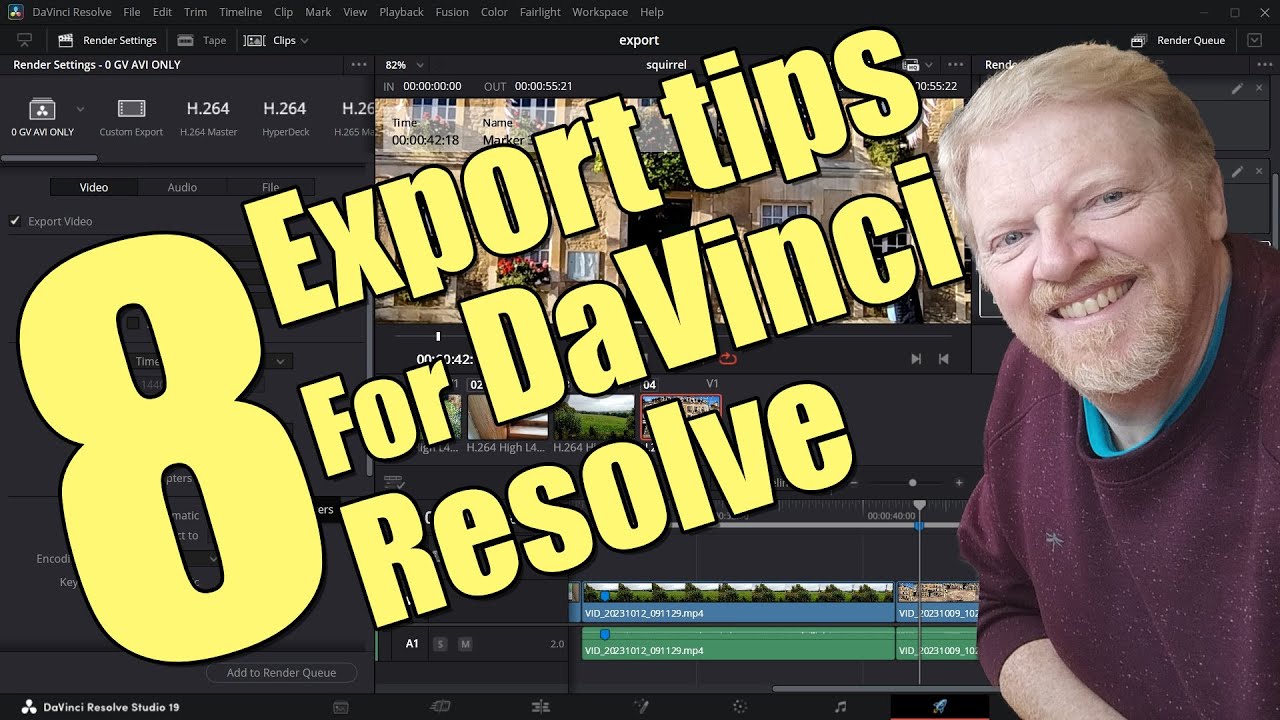 8 Exporting tips for DaVinci Resolve