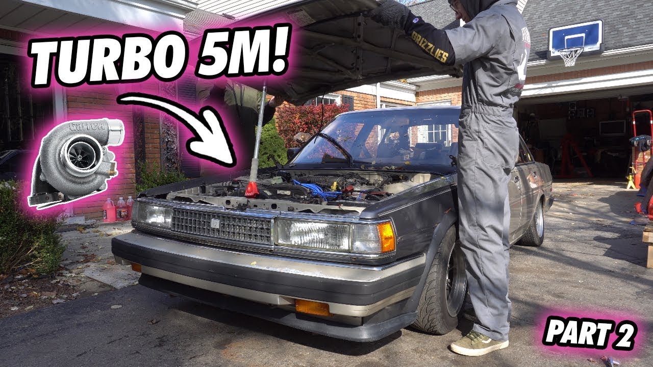 5MGTE BUDGET TURBO!! // Tim's Boosted 5M MX73 Cressida Project // PART 2