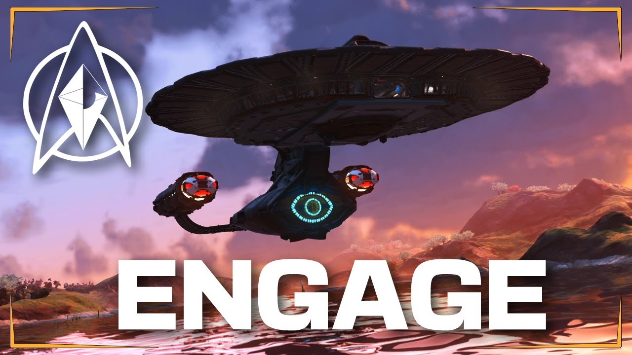 No Man's Sky meets Star Trek TNG | Corvette Model : Galaxy Class (+Dreadnought)