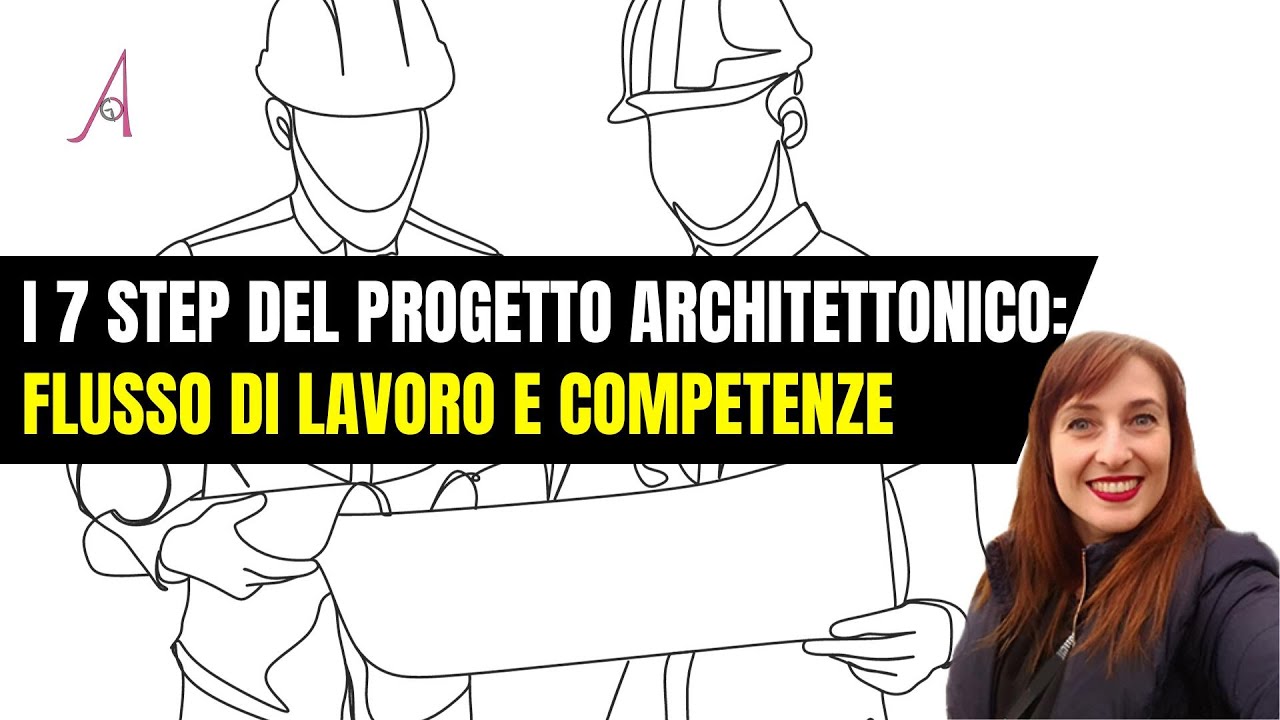 I 7 step del progetto architettonico: flusso di lavoro e competenze