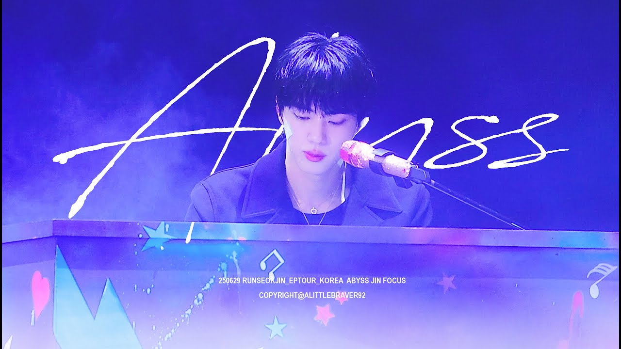 250629 RUNSEOKJIN_epTOUR_KOREA ABYSS Jin focus
