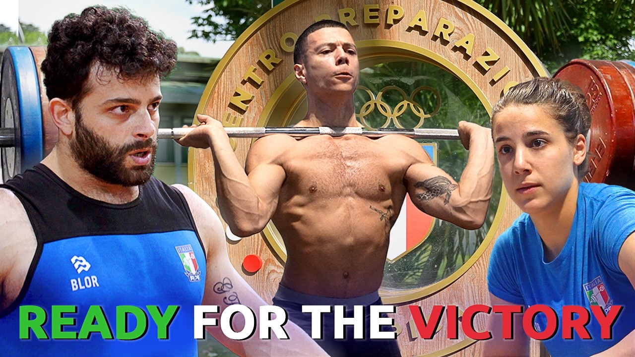 Italy Olympic Weightlifting Team: Countdown to Paris