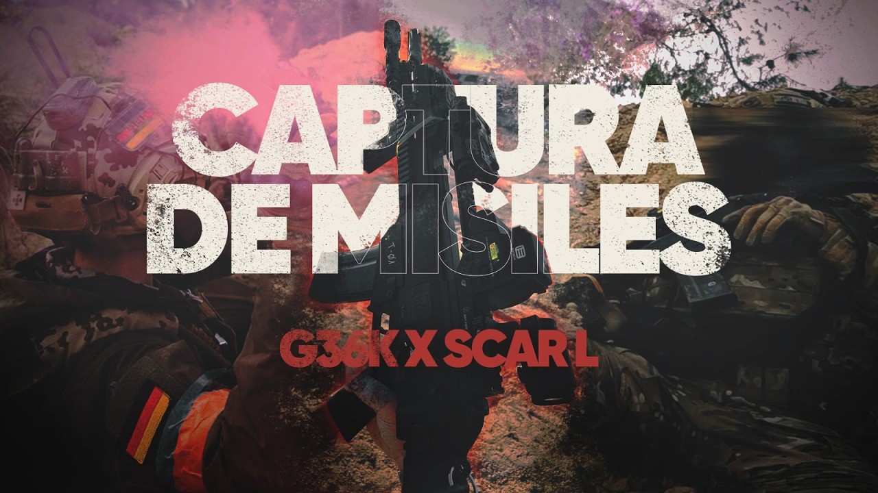 CAPTURA de MISILES y EMPUJE al ENEMIGO // 2 POVs // G36K GBB x SCAR L NGRS
