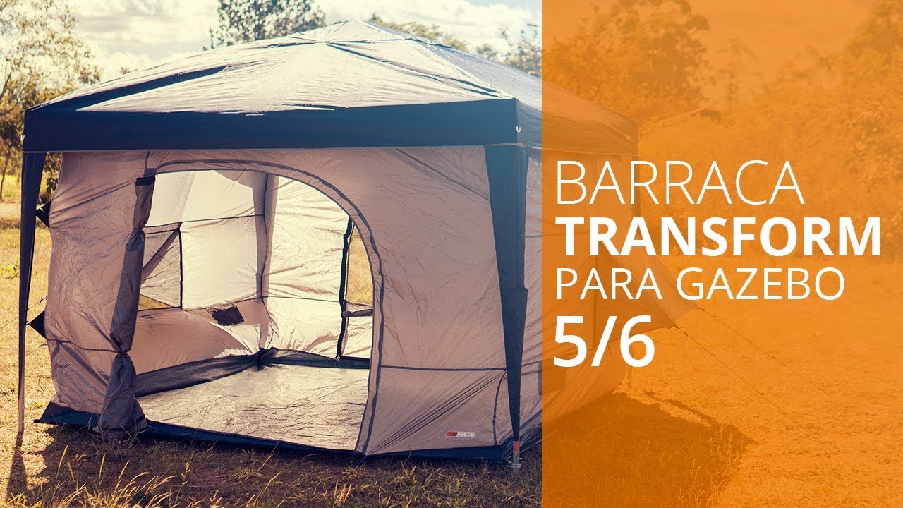 Qual é a melhor barraca para gazebo do mercado?