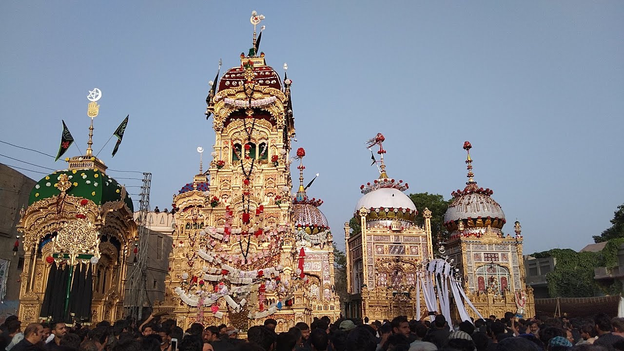 10 Muharram Jaloos | Jhang City Tazia | Shah Kabir(Karbala)| Jhang City | 2021 | 1443 | Hussain Raza