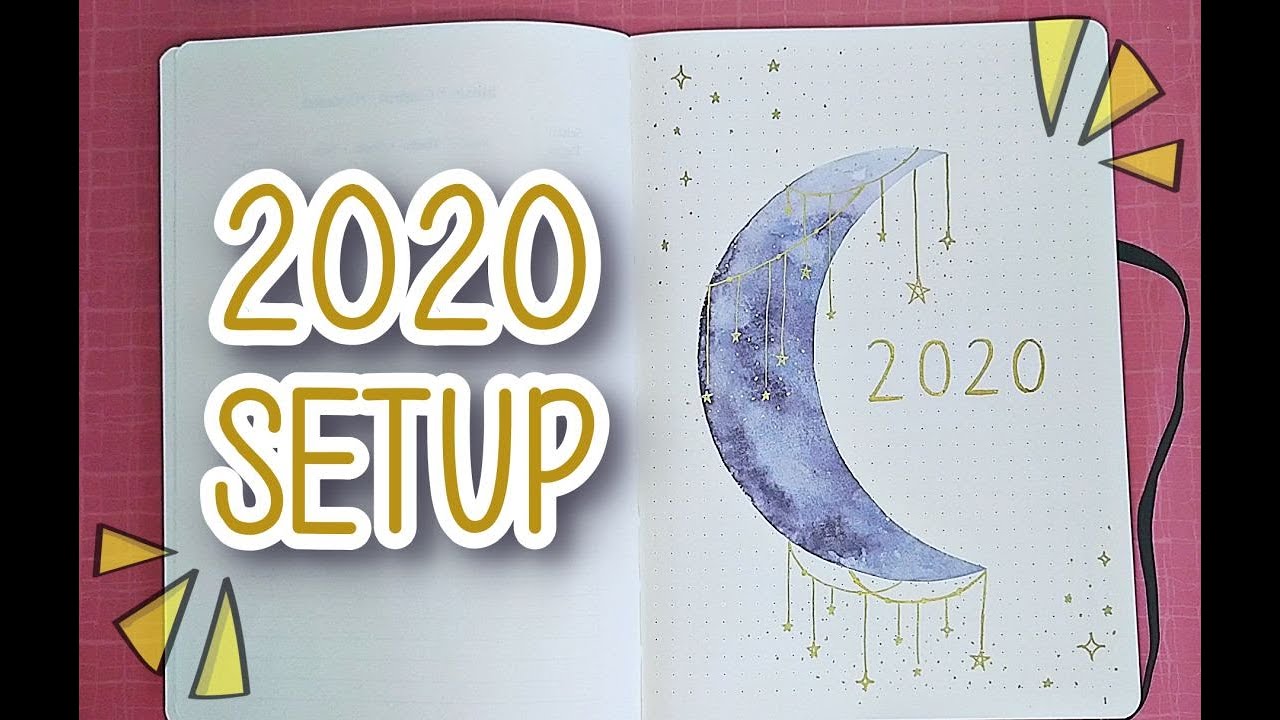 2020 bujo setup bullet journal set up