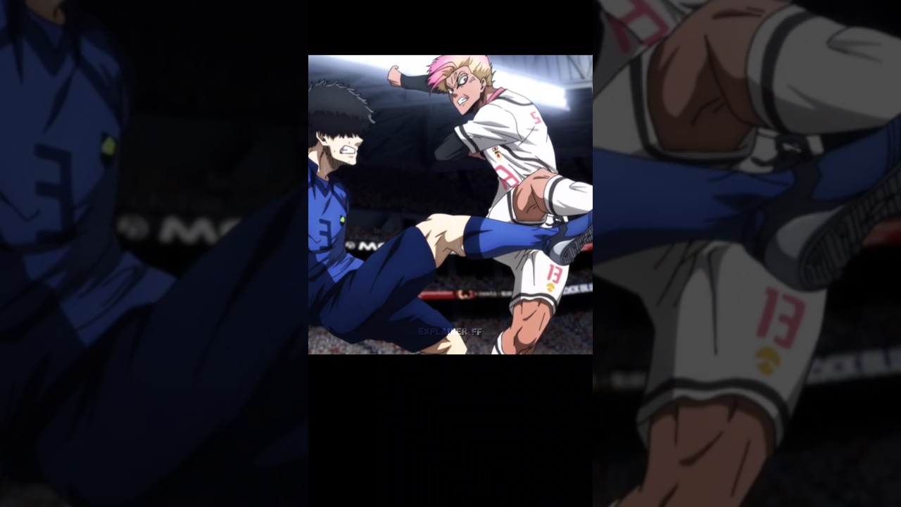 Blue lock season 2 🔥 episode 10  strong leg Shidou 😫