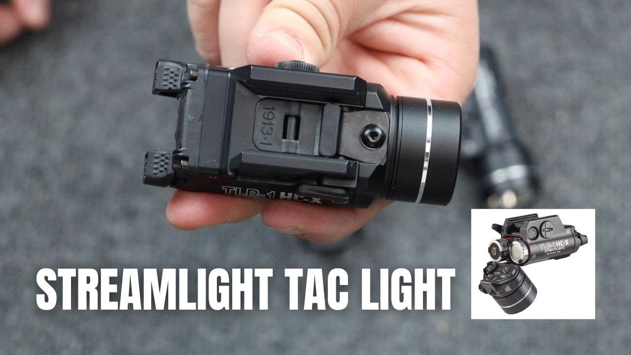 Front Loading Tactical Light? First look at the NEW Streamlight TLR-1 HL-X (+ TLR-1 & TLR-1 HL)